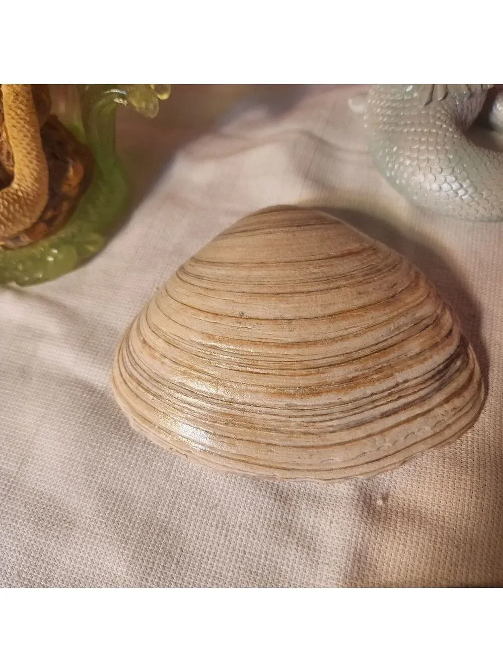 DECOUPAGE BEE CLAM SHELL